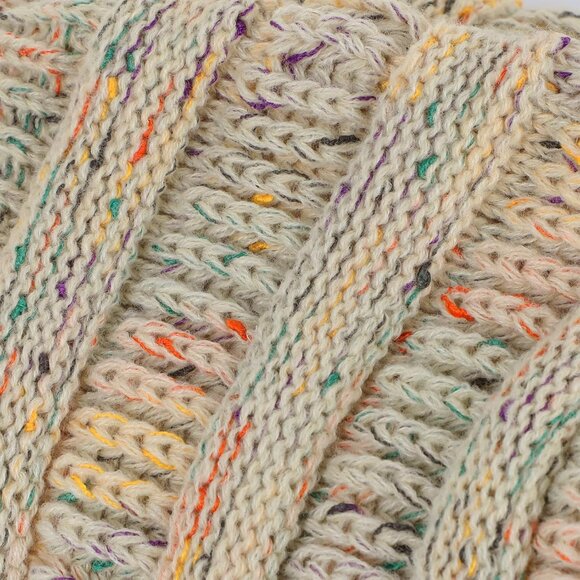 Satin Lined Knit Beanie Hats for Women Men Thick Warm Unisex Slouchy Winter Cap - Picture 4 of 6